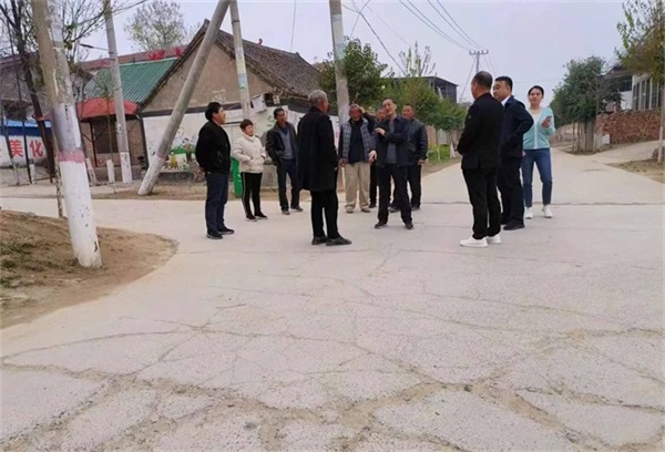 河南省委组织部领导到杞县官庄乡调研指导五星支部创建工作